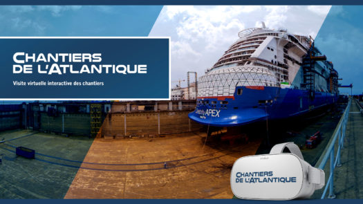 visite virtuelle vidéo 360 zone à risque chantiers atlantique agence vr